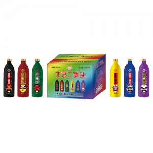 大红门永定河二锅头酒脸谱42°248ml×24清香型白酒