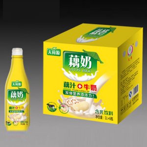 天荷源藕奶1Lx6