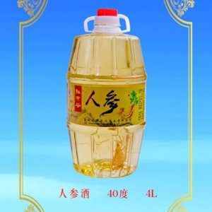 酉源红布谷人参酒40°4L浓香型白酒