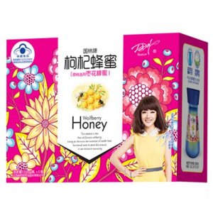 枸杞蜂蜜250ml（原料选用枣花蜂蜜）-2瓶新装