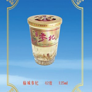 酉源榆城参杞酒42°125ml浓香型白酒