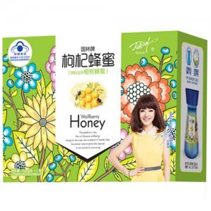 枸杞蜂蜜250ml（原料选用椴树蜂蜜）-2瓶新装