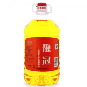 豫冠大豆花生芝麻调和油5L