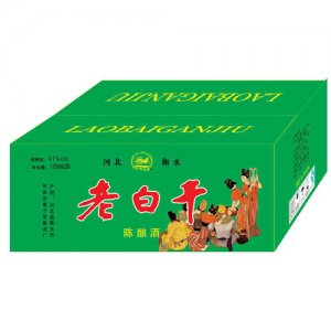 老白干陈酿酒110ml×30浓香型白酒