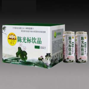 天荷源鲜榨莲藕汁500mlx12罐