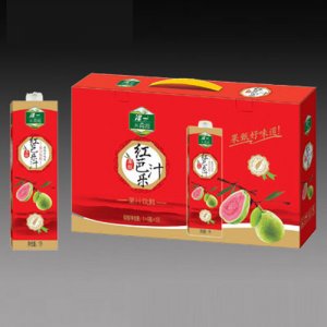 泽一天荷源红芭乐汁1Lx6