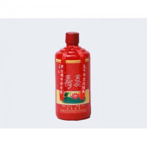 贵州茅台镇斗天台天尊荷花酒瓶53°500ml酱香型白酒