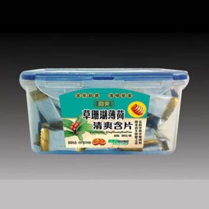 盒装含片草珊瑚薄荷清爽含片280g
