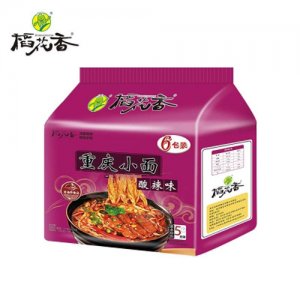 稻花香重庆小面酸辣味六袋装