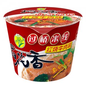 红烧牛肉味过桥米线