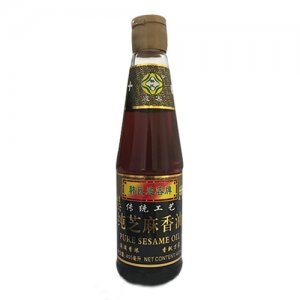 韩氏迎客牌纯芝麻香油405ml