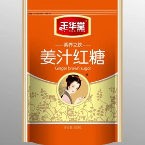 玉华堂300g姜汁红糖