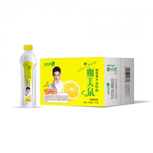 优洋咖美泉咖啡果水冰柠味