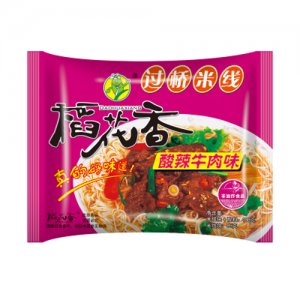 稻花香酸辣牛肉味过桥米线