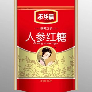 玉华堂300g人参红糖