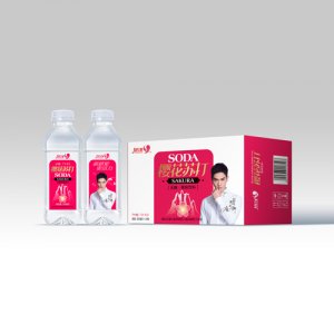 优洋350白桃果味苏打水