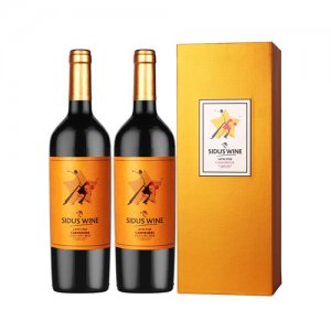 【双瓶装】12度拉丁之星金标红葡萄酒750ml