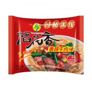 稻花香香辣牛肉味过桥米线