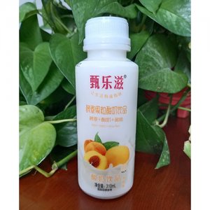 甄乐滋酵素果粒酸奶饮品 黄桃310ml