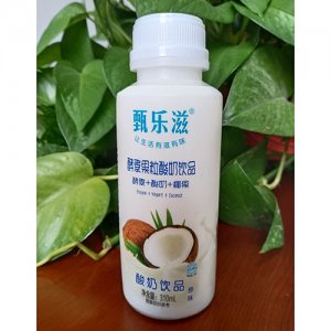 甄乐滋酵素果粒酸奶饮品 椰果310ml