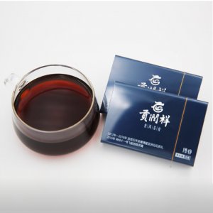 贡润祥博睿块状熟茶膏100g.3