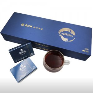 贡润祥博睿块状熟茶膏100g