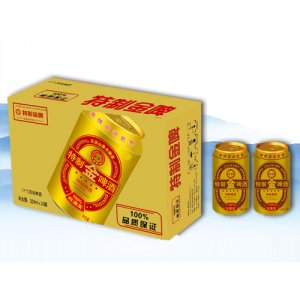 彪马青麒特制金啤320ml×24罐