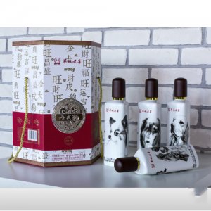 宁城老窖妙品生肖系列之生肖鸡、生肖狗白酒