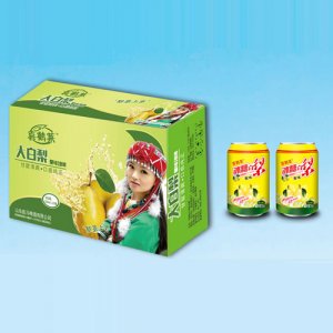 彪马喜鹤莱大白梨果味饮料320ml×24罐