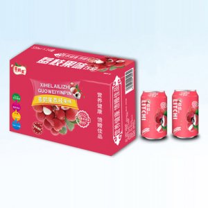彪马喜鹤莱荔枝果味饮料320ml×24罐（箱）