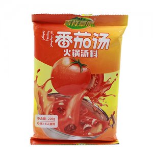 吉祥草原火锅汤料220g[番茄汤]