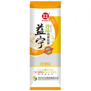 益宁鸡蛋挂面500g