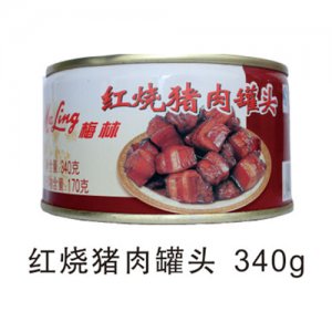 红烧猪肉罐头340g