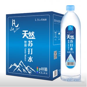 凡山天然苏打水1.5Lx6瓶装