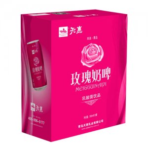 天惠玫瑰奶啤乳酸菌饮品-盒装