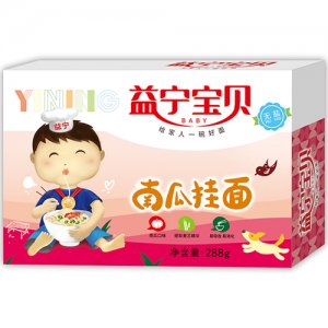 益宁南瓜挂面288g