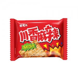 米老头川香麻辣苏打饼干