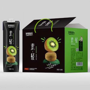 牛顿农场素轻猕猴桃味复合果汁饮品1Lx6瓶
