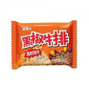 米老头黑椒牛排苏打饼干