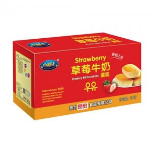 小财主2千克草莓牛奶蛋糕（箱）