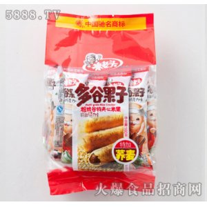 米老头多谷果子奶油巧克力夹心米果160g