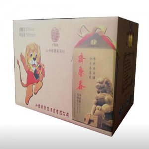 齐鲁王酒 53度狮头春.