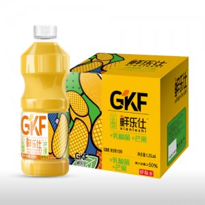 好益多鲜乐仕芒果乳酸菌复合果汁饮料1250mL