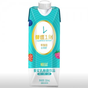植益餐逅1刻果浆乳酸菌饮品330ml钻石包