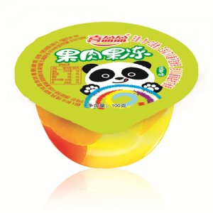 喜盈盈香橙味果肉果冻散100克