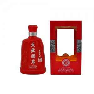五岳独尊酒（52° 十年）.