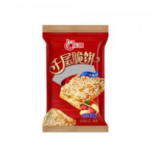 溢口乡乐缔千层脆饼花生味