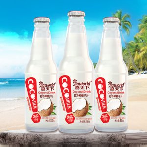 嘉天下0°冷榨椰子汁300g