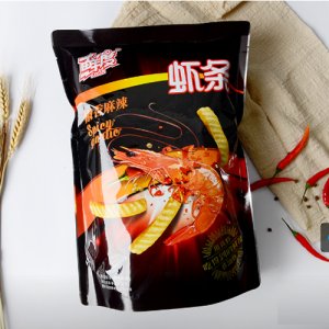 鲜度椒香麻辣味虾条