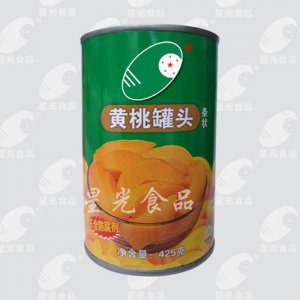 星光食品黄桃罐头